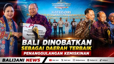 Bali Dinobatkan sebagai Daerah Terbaik Penanggulangan Kemiskinan