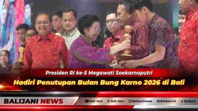 Presiden RI ke-5 Megawati Soekarnoputri Hadiri Penutupan Bulan Bung Karno 2026 di Bali