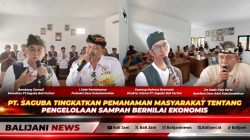 PT. Saguba Tingkatkan Pemahaman Masyarakat tentang Pengelolaan Sampah Bernilai Ekonomis