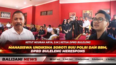 Mahasiswa Undiksha Soroti RUU Polri dan BBM, DPRD Buleleng Merespons