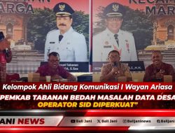 Pemkab Tabanan Bedah Masalah Data Desa, Operator SID Diperkuat
