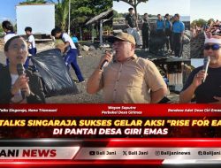 RISE-Talks Singaraja Sukses Gelar Aksi “RISE for Earth” di Pantai Desa Giri Emas