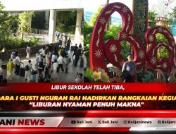 Libur Sekolah Telah Tiba, Bandara I Gusti Ngurah Rai Hadirkan Rangkaian Kegiatan “Liburan Nyaman Penuh Makna
