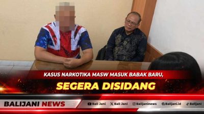 Penyidik Satresnarkoba Polres Buleleng melakukan proses pelimpahan Tahap II tersangka narkotika berinisial MASW beserta barang bukti kepada Jaksa Penuntut Umum Kejari Buleleng