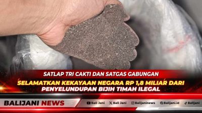 Satlap Tri Cakti dan Satgas Gabungan Selamatkan Kekayaan Negara Rp 1,8 Miliar dari Penyelundupan Bijih Timah Ilegal