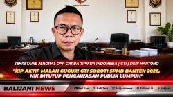 KIP Aktif Malah Gugur! GTI Soroti SPMB Banten 2026, NIK Ditutup Pengawasan Publik Lumpuh