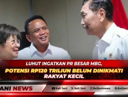 Luhut Ingatkan PR Besar MBG, Potensi Rp120 Triliun Belum Dinikmati Rakyat Kecil