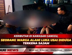 Keributan di Kawasan Canggu, Seorang Warga Alami Luka Usai Diduga Terkena Sajam