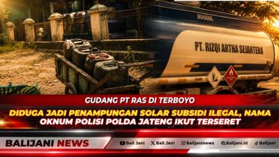 Gudang PT RAS di Terboyo Diduga Jadi Penampungan Solar Subsidi Ilegal, Nama Oknum Polisi Polda Jateng Ikut Terseret