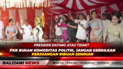 Ekspresi totalitas para seniman penabuh gamelan Bali saat tampil memukau di panggung Pesta Kesenian Bali.