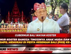 Gubernur Koster Bangga Tingginya Anak Muda dan Usia Dini Tampil Memukau di Pesta Kesenian Bali (PKB) ke-48
