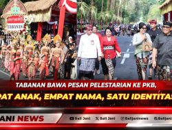 Tabanan Bawa Pesan Pelestarian ke PKB, Empat Anak, Empat Nama, Satu Identitas Bali