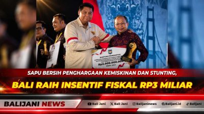 Yogyakarta, Balijani.id | Sukses besar! Gubernur Wayan Koster draf terima penghargaan draf Terbaik Pertama nasional penanggulangan kemiskinan dan draf penurunan stunting, Pemprov Bali draf bawa pulang dana draf insentif fiskal Rp3 miliar dari Kemendagri.