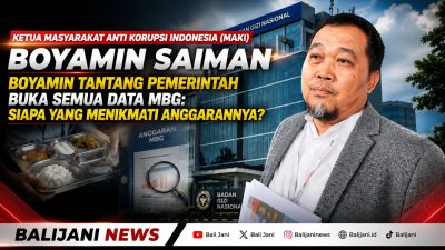 Boyamin Tantang Pemerintah Buka Semua Data MBG: Siapa yang Menikmati Anggarannya?