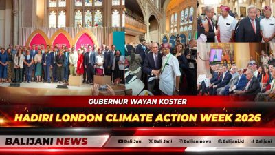 Gubernur Wayan Koster Hadiri London Climate Action Week 2026