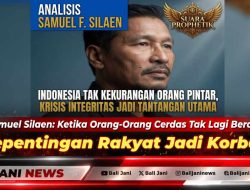 Samuel Silaen: Ketika Orang-Orang Cerdas Tak Lagi Berani, Kepentingan Rakyat Jadi Korban