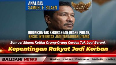 Samuel Silaen: Ketika Orang-Orang Cerdas Tak Lagi Berani, Kepentingan Rakyat Jadi Korban