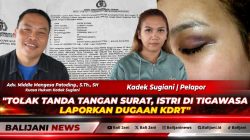 Tolak Tanda Tangan Surat, Istri di Tigawasa Laporkan Dugaan KDRT