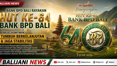 Bank BPD Bali Rayakan HUT ke-64, Perkuat Komitmen Tumbuh Berkelanjutan dan Jaga Stabilitas