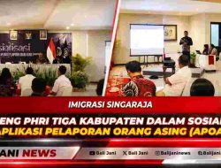 Gandeng PHRI Tiga Kabupaten dalam Sosialisasi Aplikasi Pelaporan Orang Asing (APOA)