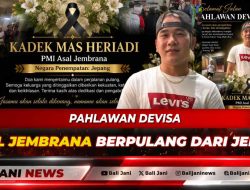 Pahlawan Devisa Asal Jembrana Berpulang dari Jepang”
