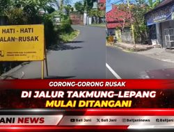 Gorong-Gorong Rusak di Jalur Takmung–Lepang Mulai Ditangani