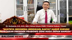 SAATNYA INDONESIA BERDIKARI; RAKYAT HARUS DUKUNG KEBIJAKAN PRESIDEN PRABOWO DEMI MASA DEPAN BANGSA