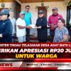 Putri Koster Tinjau Telajakan Desa Adat Batu Lantang, Berikan Apresiasi Rp20 Juta untuk Warga