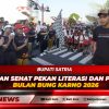 Bupati Satria Lepas Jalan Sehat Pekan Literasi dan Pendidikan Bulan Bung Karno 2026