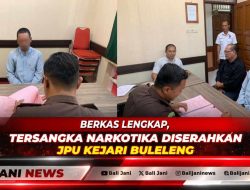 Berkas Lengkap, Tersangka Narkotika Diserahkan JPU Kejari Buleleng