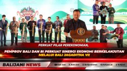 Sekda Bali Dewa Made Indra bersama jajaran Bank Indonesia dan duta besar negara sahabat pada penutupan Bali Jagaditha VII 2026.