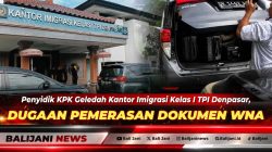 Penyidik KPK Geledah Kantor Imigrasi Kelas I TPI Denpasar, Dugaan Pemerasan Dokumen WNA