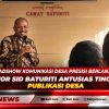 Roadshow Komunikasi Desa Presisi Berlanjut, Operator SID Baturiti Antusias Tingkatkan Publikasi Desa