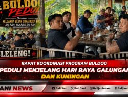 Rapat Koordinasi Program BULDOG Peduli Menjelang Hari Raya Galungan dan Kuningan
