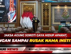 Jaksa Agung Soroti Gaya Hidup Aparat, Jangan Sampai Rusak Nama Institusi