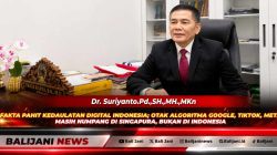 Fakta Pahit Kedaulatan Digital Indonesia; Otak Algoritma Google, TikTok, Meta Masih Numpang di Singapura, Bukan di Indonesia