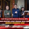 Jadi Warga Bali Pertama disensus BPS, Gubernur Koster Ajak Krama Bali Sukseskan Sensus Ekonomi 2026