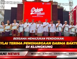 Bersama Memajukan Pendidikan: YLAI Terima Penghargaan Darma Bakti di Klungkung