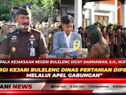 Sinergi Kejari Buleleng Dinas Pertanian Diperkuat Melalui Apel Gabungan