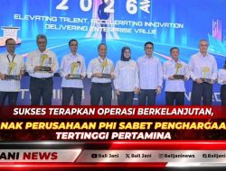 Sukses Terapkan Operasi Berkelanjutan, Anak Perusahaan PHI Sabet Penghargaan Tertinggi Pertamina