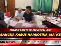 Penyidik Polres Buleleng Serahkan Tersangka Kasus Narkotika ‘MA’ ke JPU