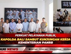 Perkuat Pelayanan Publik, Kapolda Bali Sambut Kunjungan Kerja Kementerian PANRB