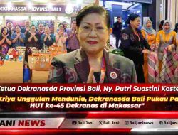 Bawa Kriya Unggulan Mendunia, Dekranasda Bali Pukau Pameran HUT ke-45 Dekranas di Makassar