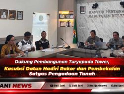 Dukung Pembangunan Turyapada Tower, Kasubsi Datun Hadiri Rakor dan Pembekalan Satgas Pengadaan Tanah