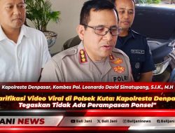 Klarifikasi Video Viral di Polsek Kuta: Kapolresta Denpasar Tegaskan Tidak Ada Perampasan Ponsel