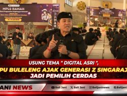 Usung Tema ‘Digital Asri’, KPU Buleleng Ajak Generasi Z Singaraja Jadi Pemilih Cerdas