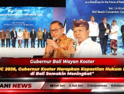 Hadiri IIC 2026, Gubernur Koster Harapkan Kepastian Hukum Investasi di Bali Semakin Meningkat