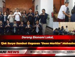 Dorong Ekonomi Lokal, Wabup Tjok Surya Sambut Gagasan ‘Desa Maritim’ Mahasiswa Unud