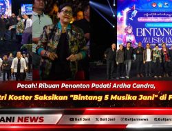 Pecah! Ribuan Penonton Padati Ardha Candra, Ny. Putri Koster Saksikan ‘Bintang 5 Musika Jani’ di FSBJ VIII