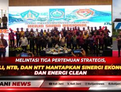 Melintasi Tiga Pertemuan Strategis, Bali, NTB, dan NTT Mantapkan Sinergi Ekonomi dan Energi Clean
